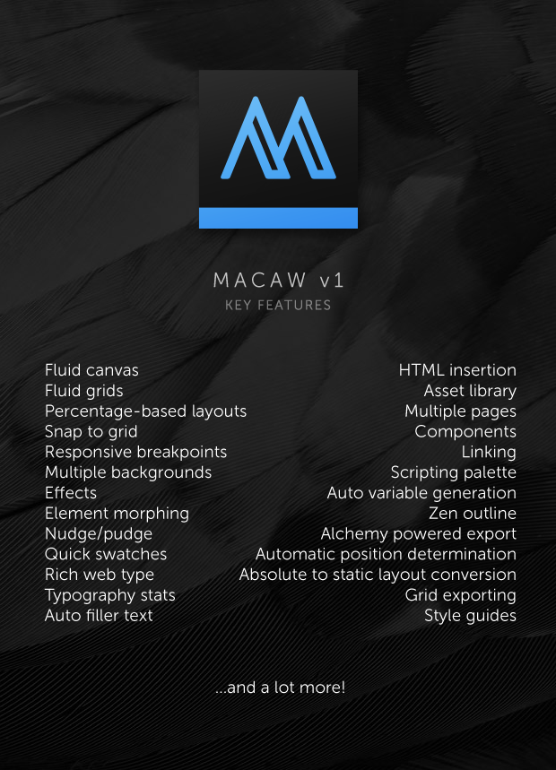 خصائص_مكاو_Macaw